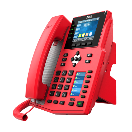 Fanvil X5U-R Özel Kırmızı IP Telefon Galeri